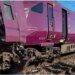 One person was killed and others injured in a two-train collision north of the British capital (London)