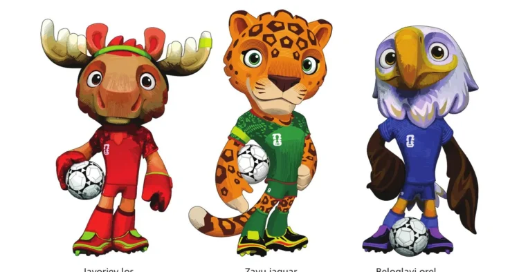 Who are the mascots of this year’s World Cup and what were they like before?