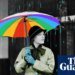 The kindness of strangers: I was lost in the pouring rain – then a man came along with a big rainbow umbrella | Australian lifestyle