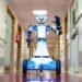 This robo can stand in for a doctor working remotely, or bring a patient water