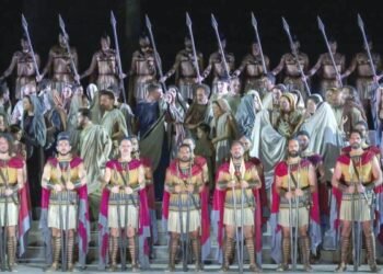 Ancient Greek theatre revives legendary Callas opera Medea