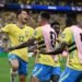 Brazil down Japan to reach last 16