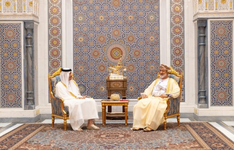 The Sultan of Oman receives the Prime Minister