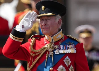 The birthday of King Charles III was celebrated with a traditional parade.