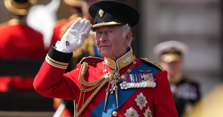 The birthday of King Charles III was celebrated with a traditional parade.
