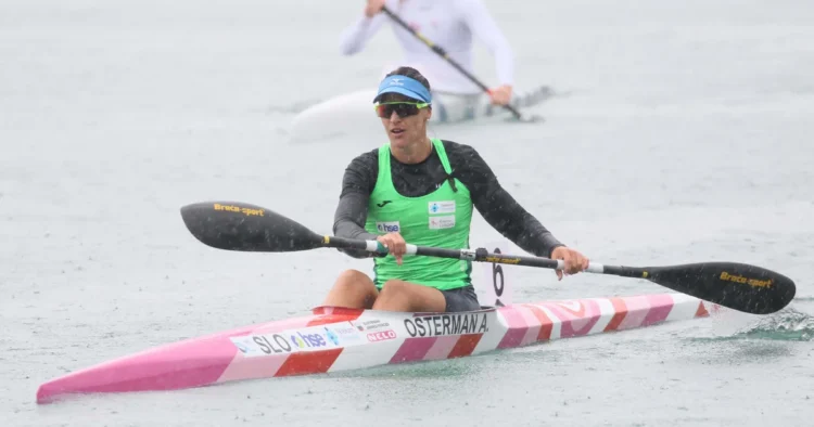 Slovenian kayaker third at the European Championship