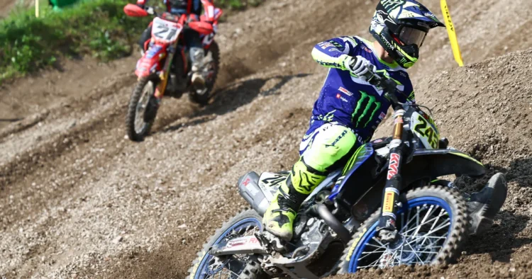 Bad luck again thwarted the plans of the fast Gajser, who showed his teeth in the second