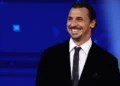 Zlatan Ibrahimović is also on fire in front of the television cameras