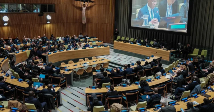 The modern arbiter of war and peace comes from New York, but it is not the United Nations