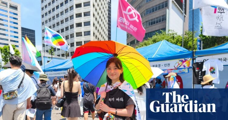 ‘Stop pretending we don’t exist’: Seoul fills its streets with Pride colour | South Korea