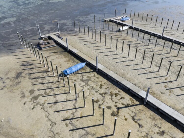 Lake Constance water levels fall to record June low