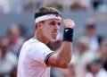Tennis: Tennis-Mensik says facing Zverev at French Open felt like ‘hitting a wall’