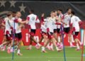 Football: Soccer-Germany fly in groundskeeper Breuning to maintain World Cup training pitch amid heat
