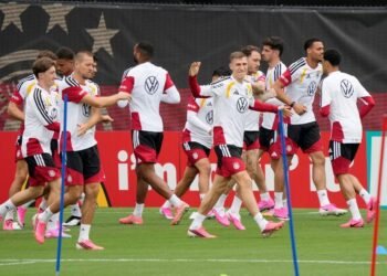 Football: Soccer-Germany fly in groundskeeper Breuning to maintain World Cup training pitch amid heat