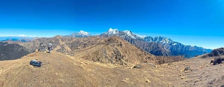 Trekking the Garhwal Mountains in India with supportive friends