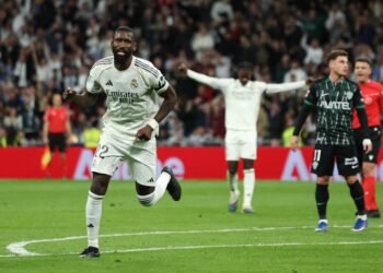 Football: Soccer-Real Madrid give Rudiger one-year extension to 2027