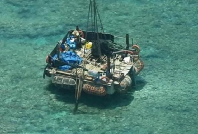 Philippines says floating platform removed from Scarborough Shoal
