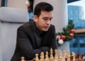 Nodirbek Abdusattarov entered the top three in the world chess ranking
