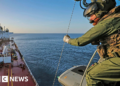 Royal Marines board Russian shadow fleet oil tanker in English Channel