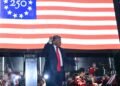 250 years of the USA: Donald Trump praises himself