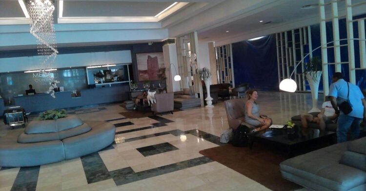 Spain: Tourists and wealthy Cubans gather at the Meliá Cohiba