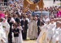 Joy, faith, love’: Giant crowd flocks to pope’s Madrid mass