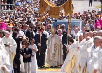 Joy, faith, love’: Giant crowd flocks to pope’s Madrid mass