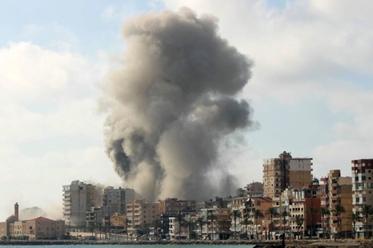 Zionist military says it hit Hezbollah in Beirut suburbs