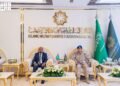 Al-Riyadh newspaper | The Assistant Military Commander of the Islamic Alliance receives the Minister of Defense and National Service of the Republic of Maldives