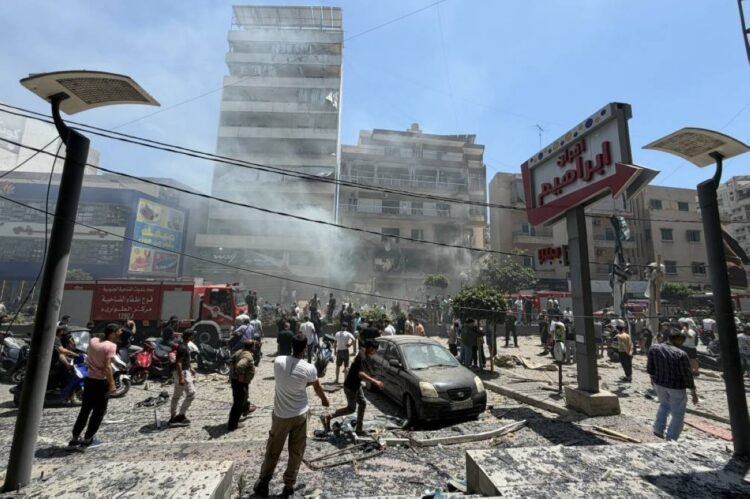 Zionist entity attacks Beirut’s suburbs, killing three people