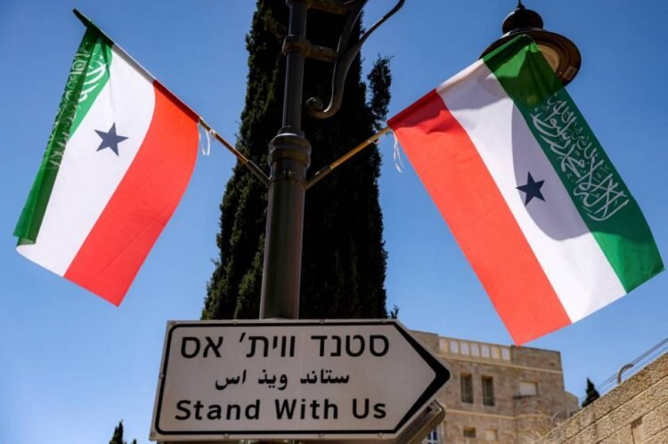 Somaliland president in Zionist entity months after recognition