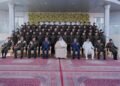 Female university grads commissioned as officers for 1st time