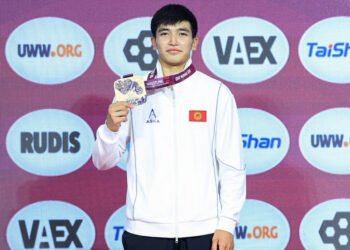 Wrestler Bayel Nuraliev became the champion of Asia (U-17), defeating the Iranian in the final with a score of 10:0. Video