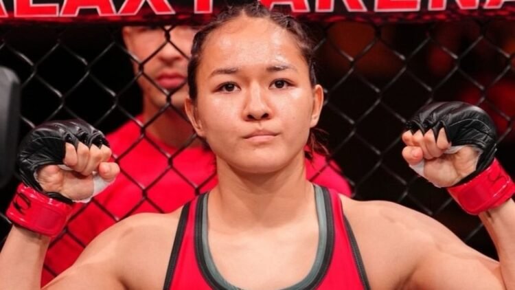Kyrgyzstani Farida Abdueva reached the semi-finals of the tournament for a contract with the UFC