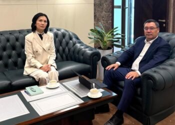 President Sadyr Japarov received the President of the Kyrgyz Chess Union Aida Salyanova