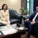 President Sadyr Japarov received the President of the Kyrgyz Chess Union Aida Salyanova