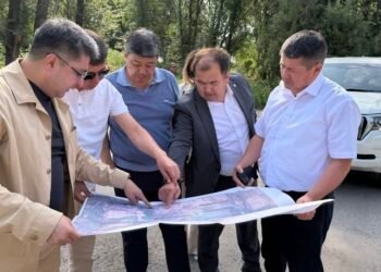 The capital is considering the route of a new road to Manas airport through the territory of the Bishkek FEZ