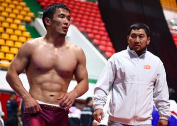 The Kyrgyzstan Greco-Roman wrestling team took 2nd place at the rating tournament in Mongolia