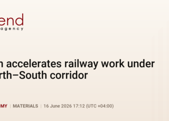 PremiumIran accelerates railway work under North–South corridor
16 June 17:12 (UTC+04)
Economy