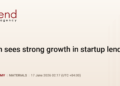 Iran sees strong growth in startup lending