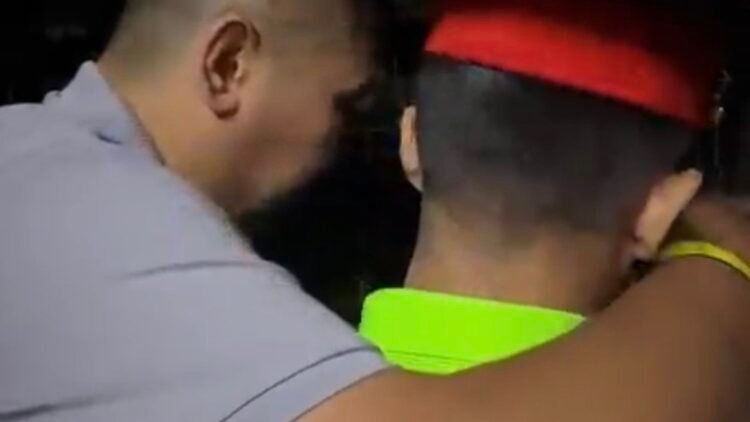 A tactile driver was detained in Bishkek for drunken driving. Video
