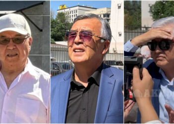 Isa Omurkulov menen Ibragim Zhunusov kairadan sotko kelishti