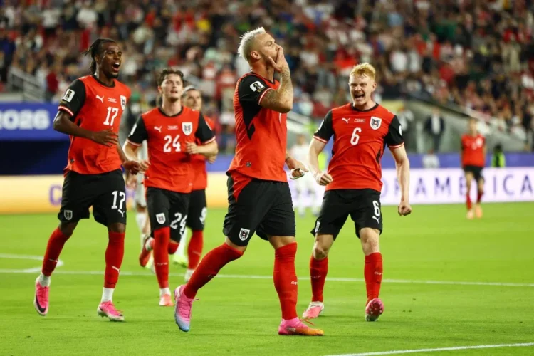 Austria return from long World Cup absence with nervy 3-1 win over Jordan