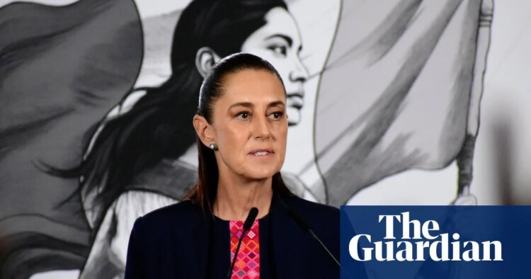 Sheinbaum tells US envoy to keep out of Mexican politics after drug-trade post | Claudia Sheinbaum
