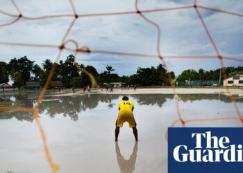 ‘This may be our last chance’: rising sea levels threaten Kiribati’s World Cup dream | Kiribati