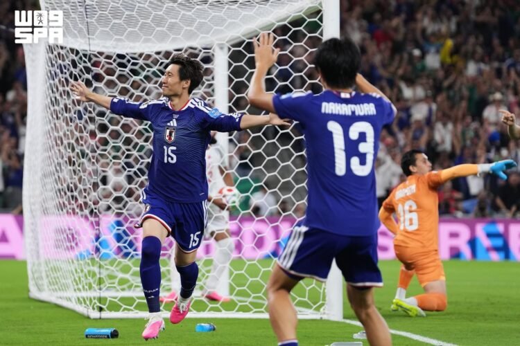 Al-Riyadh newspaper | Japan beats Tunisia 4-0 in the 2026 World Cup