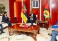 Minister of Foreign Affairs and African Affairs received by President of Mozambique, Delivers written message from President Brahim Ghali