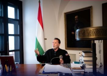 Arnold Schwarzenegger Spotted in Budapest during Secret Film Shoot