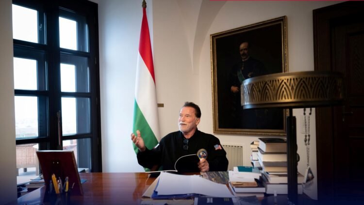 Arnold Schwarzenegger Spotted in Budapest during Secret Film Shoot