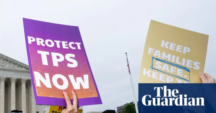 Supreme court conservatives accused of advancing ‘white-supremacist agenda’ | US immigration